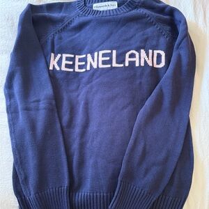 Ellsworth & Ivey Men's Blue Crewneck Sweater